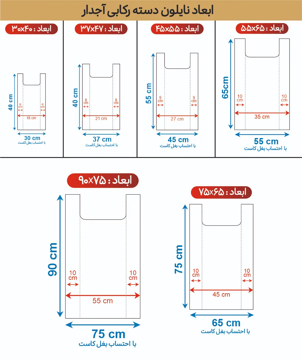 خرید نایلون دسته رکابی - 1000 عدد 2 ابعاد رکابی (1)