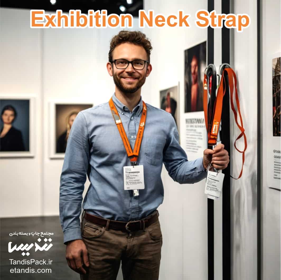 قیمت بند آویز کارت نمایشگاهی 2 Exhibition Neck Strap