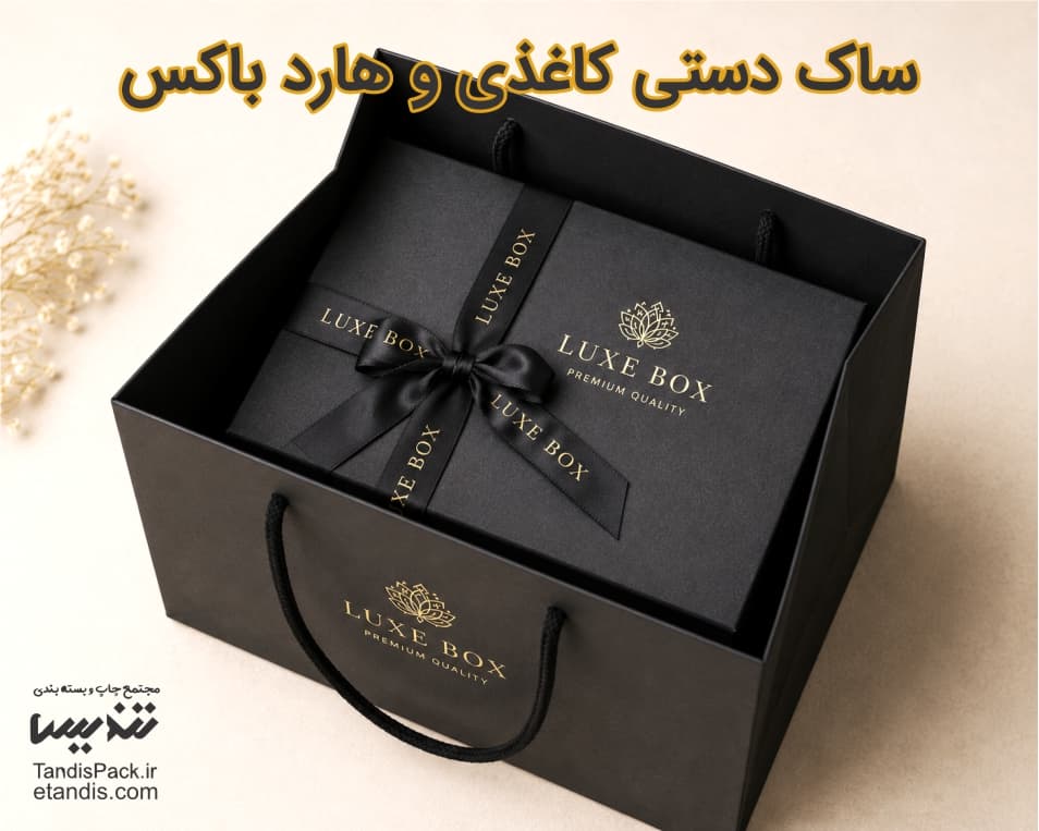 خرید هارد باکس 14 ساک دستی کاغذی و هارد باکس
