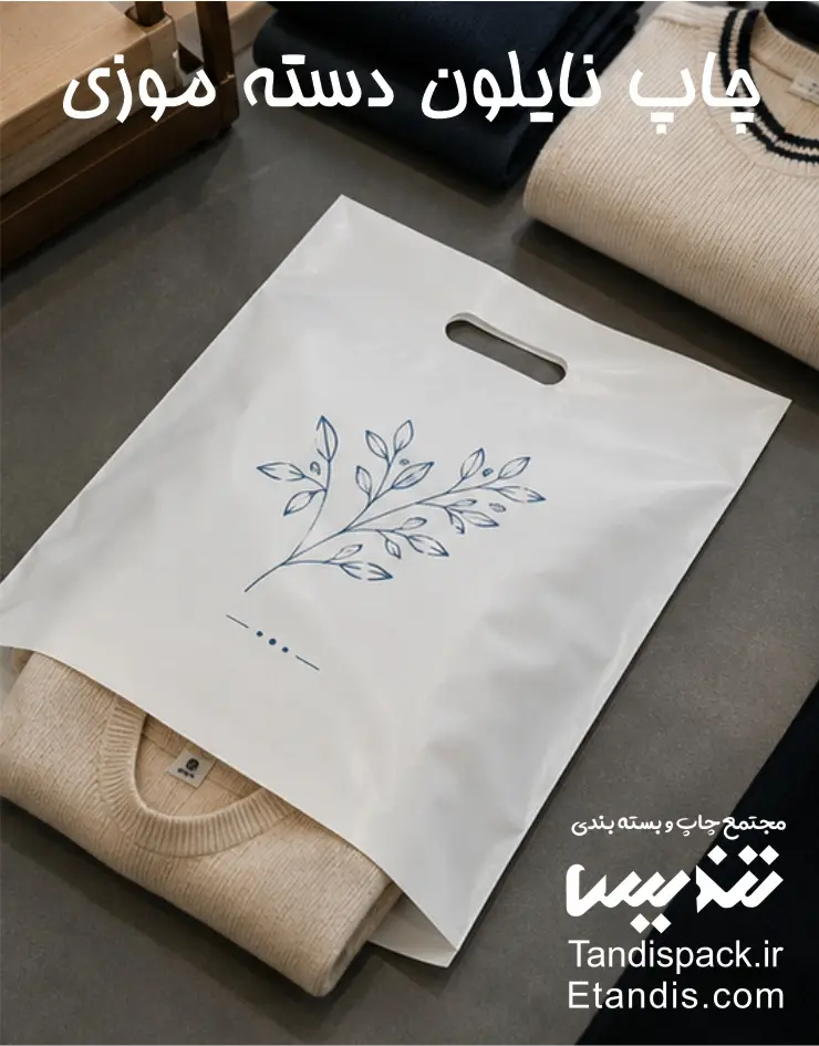 چاپ نایلون دسته موزی